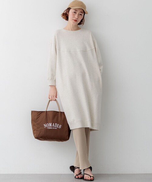 23区 S(ニジュウサンクチイサイサイズ)の「ホールガーメント リブニット パンツ(その他パンツ・レディース・ブラック系/ダークブラウン系/ベージュ系・32)」の16枚目の写真
