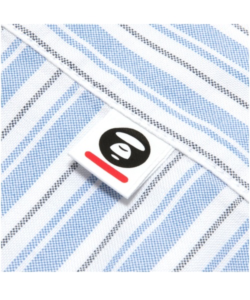 AAPE BY A BATHING APE（エーエイプバイアベイシングエイプ）の「AAPE NOW LONG SLLEVE SHIRT(stripe)（シャツ/ブラウス・メンズ・ピンク系その他/ブラック系その他/ホワイト系その他・LARGE/SMALL/X-LARGE/MEDIUM/X-SMALL）」の7枚目の写真