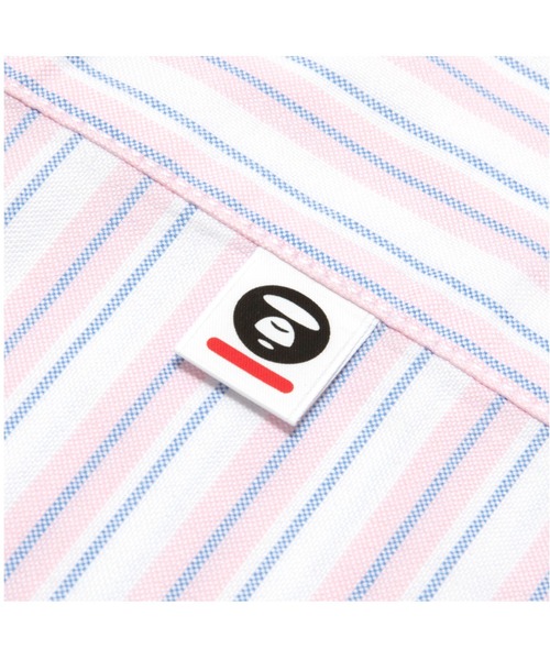 AAPE BY A BATHING APE（エーエイプバイアベイシングエイプ）の「AAPE NOW LONG SLLEVE SHIRT(stripe)（シャツ/ブラウス・メンズ・ピンク系その他/ブラック系その他/ホワイト系その他・LARGE/SMALL/X-LARGE/MEDIUM/X-SMALL）」の15枚目の写真
