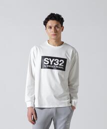 SY32 by SWEET YEARS /エスワイサーティトゥ バイ スィートイヤーズ/BOX LOGO L/S TEE