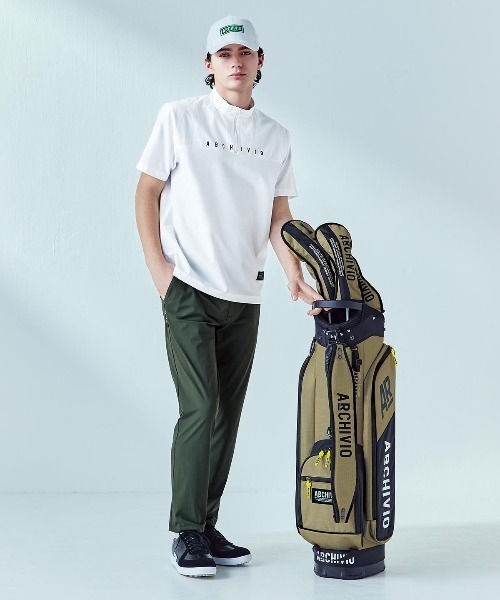 archivio(アルチビオ)の「<MENS>素材切替UV冷感ハーフジッププルオーバー(Tシャツ/カットソー・メンズ・ライトブルー/ブラック/ホワイト・LL/L/M)」の15枚目の写真