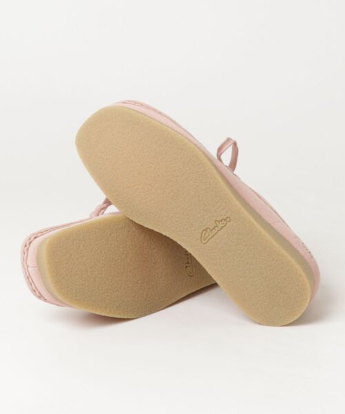 Clarks(クラークス)の「WallabeeEVOSh / ワラビーエヴォシューズ (ライトピンクスエード)(モカシン/デッキシューズ・レディース・ピンク・UK3/UK3.5/UK4/UK4.5/UK5/UK5.5/UK6)」の11枚目の写真