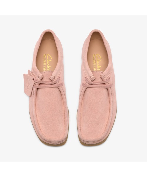 Clarks(クラークス)の「WallabeeEVOSh / ワラビーエヴォシューズ (ライトピンクスエード)(モカシン/デッキシューズ・レディース・ピンク・UK3/UK3.5/UK4/UK4.5/UK5/UK5.5/UK6)」の6枚目の写真