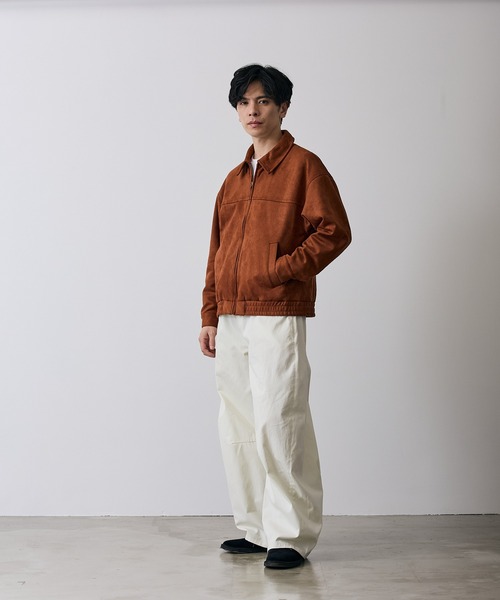 improves(インプローブス)の「カットスエード スイングトップ ジャケット(カバーオール・メンズ・キャメル/ライトグレー・SMALL/MEDIUM/LARGE/X-LARGE)」の22枚目の写真