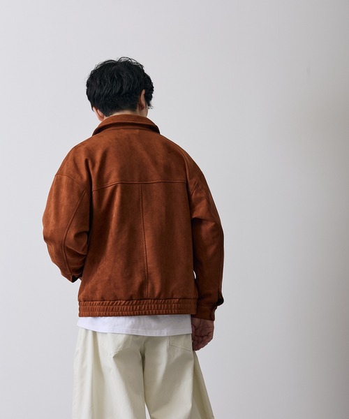 improves(インプローブス)の「カットスエード スイングトップ ジャケット(カバーオール・メンズ・キャメル/ライトグレー・SMALL/MEDIUM/LARGE/X-LARGE)」の17枚目の写真