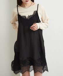 mystic | レースパネルキャミチュニック(チュニック)