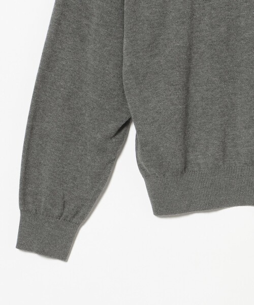 BEAMS HEART（ビームスハート）の「ヘンリーネック ニット（ニット/セーター・メンズ・グレー/ブラック・LARGE/MEDIUM/SMALL）」の20枚目の写真