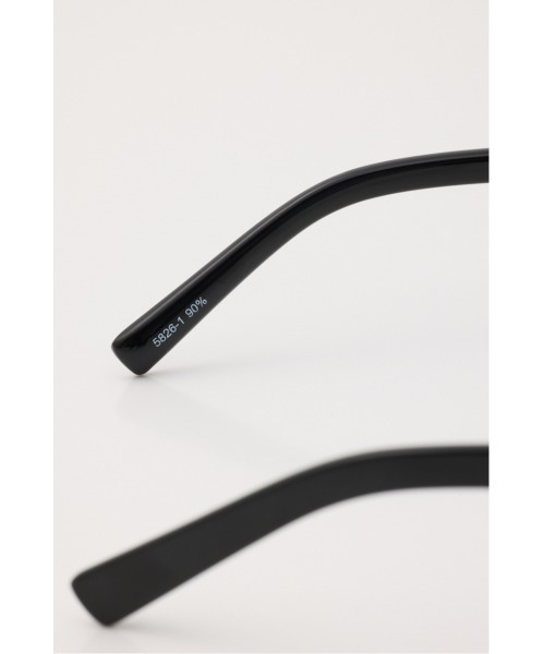 rienda（リエンダ）の「オーバルデザインアイウェア（サングラス・レディース・クリア/ブラック・FREE）」の13枚目の写真