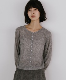 duei（デュイ）の「シアーロングスリーブカーディガン（カーディガン/ボレロ）」