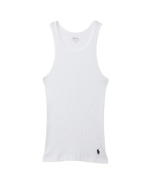 POLO RALPH LAUREN(ポロ ラルフ ローレン)の「【POLO RALPH LAUREN】クラシックフィット タンクトップ(タンクトップ・メンズ・ホワイト/ブラック/ヘザーグレー・L/M)」の1枚目の写真