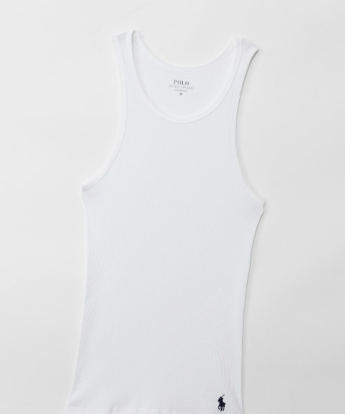 POLO RALPH LAUREN(ポロ ラルフ ローレン)の「【POLO RALPH LAUREN】クラシックフィット タンクトップ(タンクトップ・メンズ・ホワイト/ブラック/ヘザーグレー・L/M)」の4枚目の写真