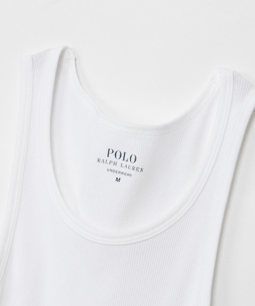 POLO RALPH LAUREN(ポロ ラルフ ローレン)の「【POLO RALPH LAUREN】クラシックフィット タンクトップ(タンクトップ・メンズ・ホワイト/ブラック/ヘザーグレー・L/M)」の5枚目の写真