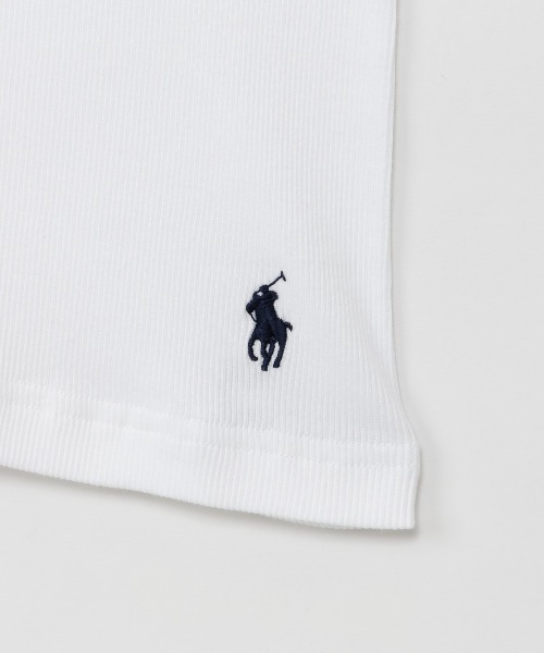 POLO RALPH LAUREN(ポロ ラルフ ローレン)の「【POLO RALPH LAUREN】クラシックフィット タンクトップ(タンクトップ・メンズ・ホワイト/ブラック/ヘザーグレー・L/M)」の6枚目の写真