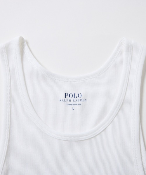 POLO RALPH LAUREN(ポロ ラルフ ローレン)の「【POLO RALPH LAUREN】クラシックフィット タンクトップ(タンクトップ・メンズ・ホワイト/ブラック/ヘザーグレー・L/M)」の9枚目の写真