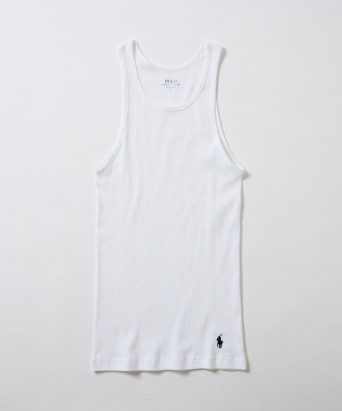 POLO RALPH LAUREN(ポロ ラルフ ローレン)の「【POLO RALPH LAUREN】クラシックフィット タンクトップ(タンクトップ・メンズ・ホワイト/ブラック/ヘザーグレー・L/M)」の8枚目の写真
