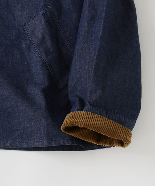 Barbour（バブアー）の「Barbour (バブアー)  OS TRANSPORT/トランスポート DENIM CASUAL JACKET（その他アウター・メンズ・ネイビー・40/38/36）」の16枚目の写真