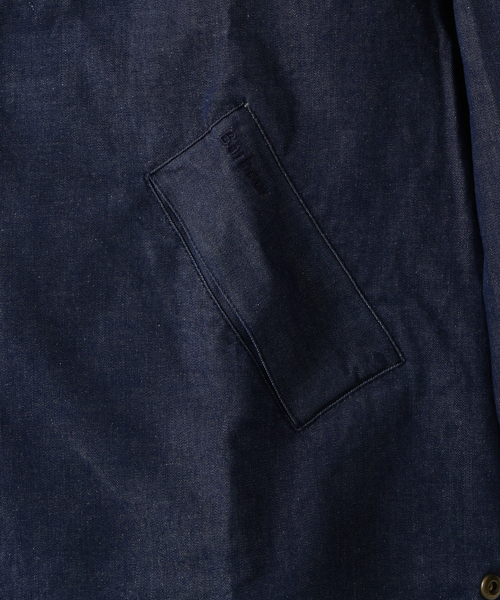 Barbour（バブアー）の「Barbour (バブアー)  OS TRANSPORT/トランスポート DENIM CASUAL JACKET（その他アウター・メンズ・ネイビー・40/38/36）」の21枚目の写真