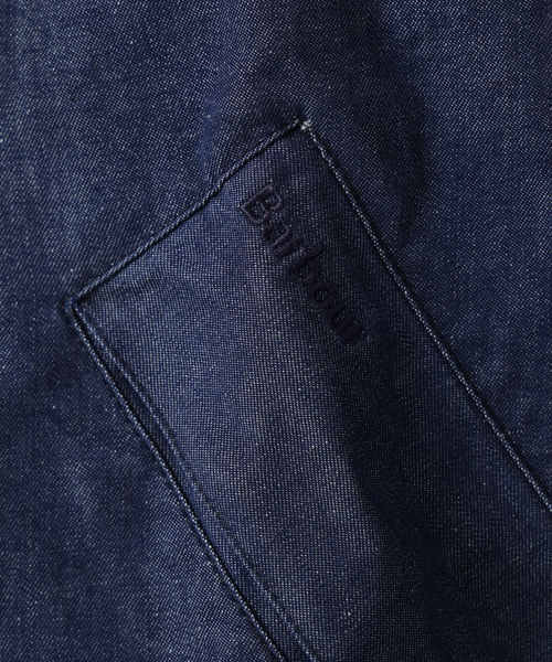 Barbour（バブアー）の「Barbour (バブアー)  OS TRANSPORT/トランスポート DENIM CASUAL JACKET（その他アウター・メンズ・ネイビー・40/38/36）」の22枚目の写真