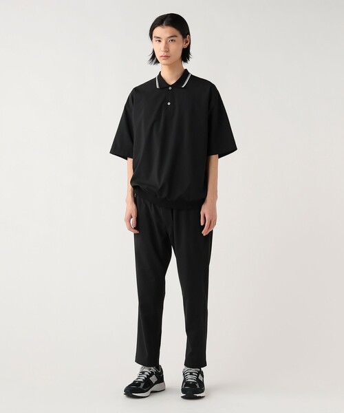 BEAMS HEART（ビームスハート）の「ポリエステルトロ ポロシャツ【吸水速乾・接触冷感】（ポロシャツ・メンズ・ブラック/ネイビー・L/M/S/XL）」の3枚目の写真