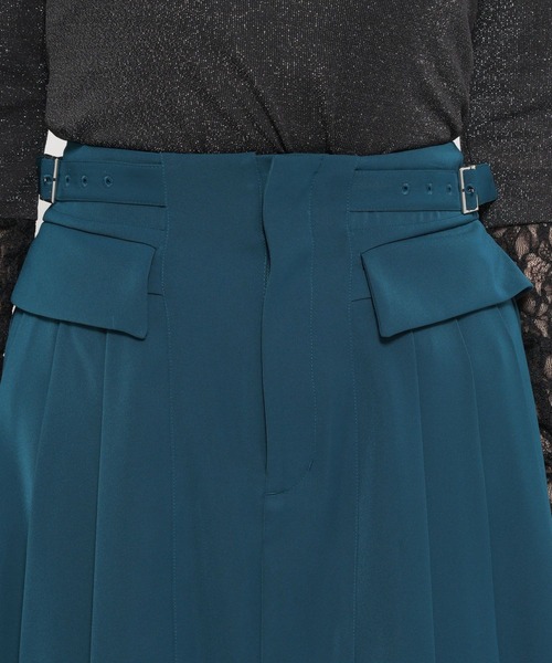 HARE(ハレ)の「トロミプリーツミニスカパン(HARE)(その他パンツ・レディース・ブラック/グリーン・FREE)」の20枚目の写真