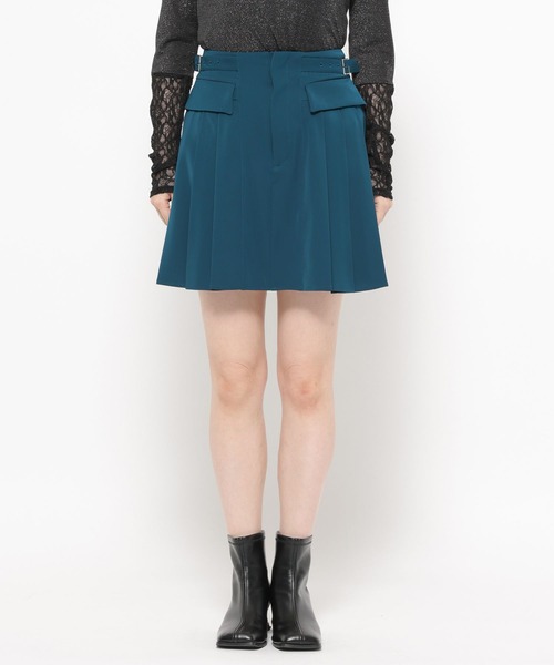 HARE(ハレ)の「トロミプリーツミニスカパン(HARE)(その他パンツ・レディース・ブラック/グリーン・FREE)」の17枚目の写真