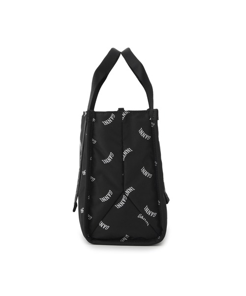 GANNI(ガニー)の「【GANNI for ADAM ET ROPE'】Re-Tech Logo Print Small Tote(トートバッグ・レディース・ブラック・FREE)」の11枚目の写真