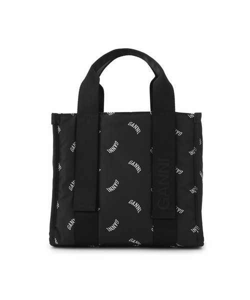 GANNI(ガニー)の「【GANNI for ADAM ET ROPE'】Re-Tech Logo Print Small Tote(トートバッグ・レディース・ブラック・FREE)」の12枚目の写真