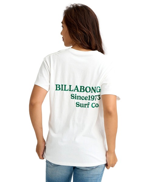BILLABONG(ビラボン)の「BILLABONG ウィメンズ EMB LOGO BOY FIT TEE Tシャツ 【2026年春夏モデル】(Tシャツ/カットソー・レディース・ホワイト/ブラック/インディゴブルー・LARGE/MEDIUM)」の16枚目の写真