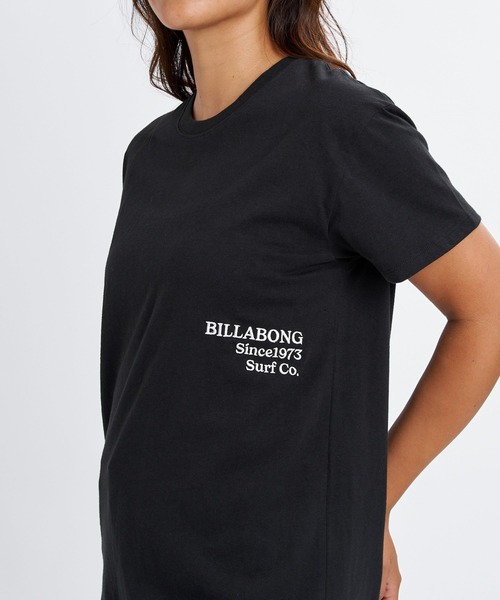 BILLABONG(ビラボン)の「BILLABONG ウィメンズ EMB LOGO BOY FIT TEE Tシャツ 【2026年春夏モデル】(Tシャツ/カットソー・レディース・ホワイト/ブラック/インディゴブルー・LARGE/MEDIUM)」の9枚目の写真