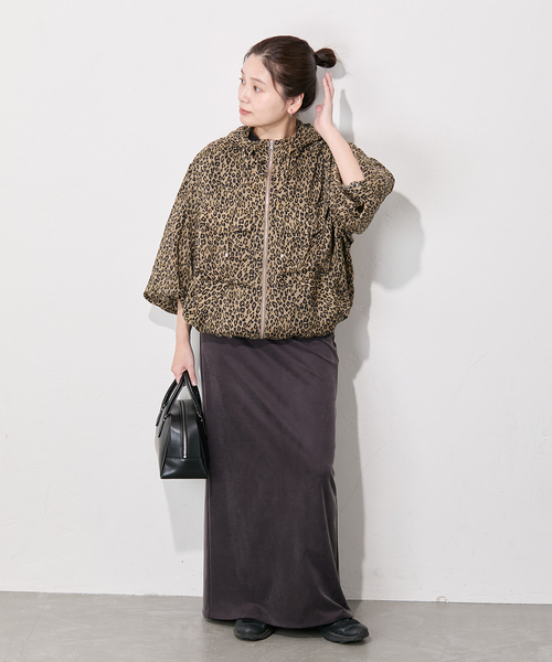 JOURNAL STANDARD（ジャーナルスタンダード）の「ドレープライトパーカー（その他アウター・レディース・ベージュ/ホワイト・FREE）」の12枚目の写真