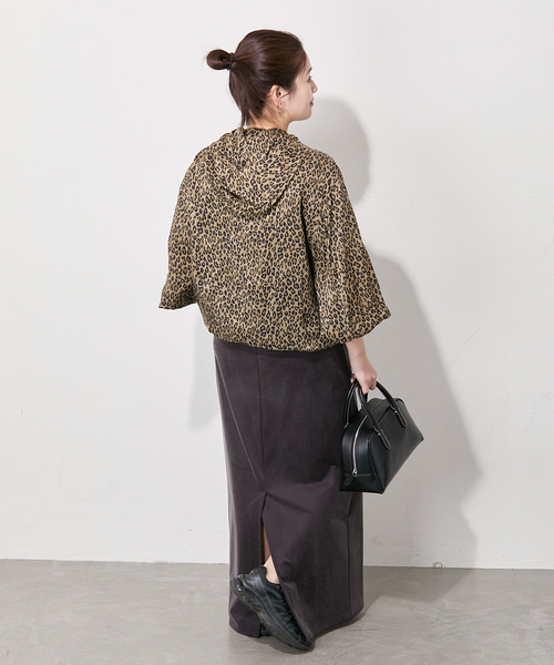 JOURNAL STANDARD（ジャーナルスタンダード）の「ドレープライトパーカー（その他アウター・レディース・ベージュ/ホワイト・FREE）」の14枚目の写真