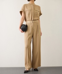 ROPE' | ライトトリアセイージーワイドパンツ/イージーケア・セットアップ対応(その他パンツ)