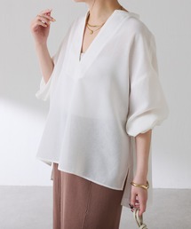 COLLAGE GALLARDAGALANTE | ヴィンテージメッシュスキッパーシャツ/WEB限定カラー展開(シャツ/ブラウス)