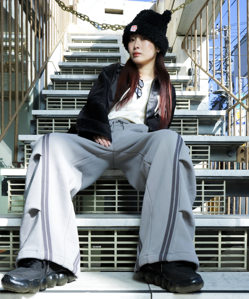 JOINT WORKS（ジョイントワークス）の「サイドラインスウェットパンツ/ Side Line Sweatpants（スウェットパンツ・レディース・ネイビー/グレー・SMALL/MEDIUM）」の16枚目の写真