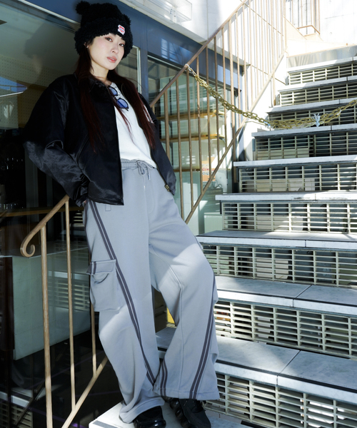 JOINT WORKS（ジョイントワークス）の「サイドラインスウェットパンツ/ Side Line Sweatpants（スウェットパンツ・レディース・ネイビー/グレー・SMALL/MEDIUM）」の18枚目の写真