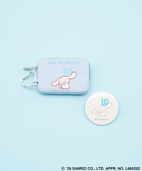 Sanrio characters×LE TALON ミラー付きミニポーチ（ポーチ）｜LE