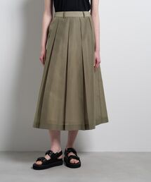 LANVIN en Bleu | シアーボックスプリーツスカート(スカート)