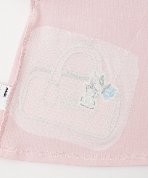 petit main(プティマイン)の「ミニバッグ長袖Tシャツ(Tシャツ/カットソー・キッズ・ネイビー/アイボリー/ライトピンク・90cm/100cm/110cm/130cm/80cm/120cm)」の15枚目の写真