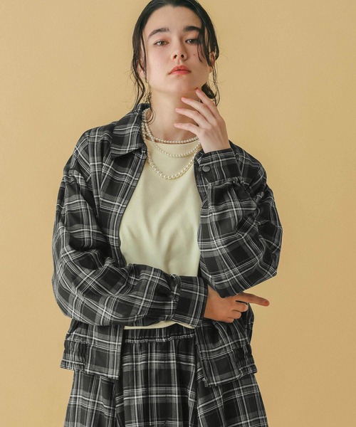 RAGEBLUE（レイジブルー）の「＜POLO BCS/ポロ・ビーシーエス＞別注/ZIPワークブルゾン（ブルゾン・レディース・グレー/ブラック/ベージュ・FREE）」の6枚目の写真