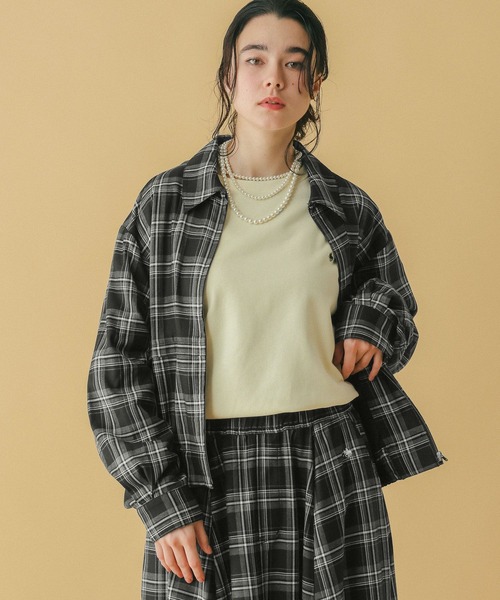 RAGEBLUE（レイジブルー）の「＜POLO BCS/ポロ・ビーシーエス＞別注/ZIPワークブルゾン（ブルゾン・レディース・グレー/ブラック/ベージュ・FREE）」の7枚目の写真