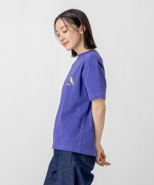 L.L.Bean(エルエルビーン)の「【JAPAN EDITION】ビーンズ 1980 ショートスリーブ・カタログ・トラウト・ティ(Tシャツ/カットソー・レディース・ブルーグリーン/ライトグレー/パープル/ネイビー・MEDIUM)」の7枚目の写真