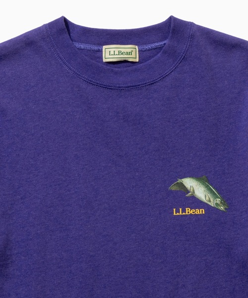 L.L.Bean(エルエルビーン)の「【JAPAN EDITION】ビーンズ 1980 ショートスリーブ・カタログ・トラウト・ティ(Tシャツ/カットソー・レディース・ブルーグリーン/ライトグレー/パープル/ネイビー・MEDIUM)」の17枚目の写真
