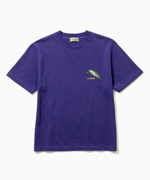 L.L.Bean(エルエルビーン)の「【JAPAN EDITION】ビーンズ 1980 ショートスリーブ・カタログ・トラウト・ティ(Tシャツ/カットソー・レディース・ブルーグリーン/ライトグレー/パープル/ネイビー・MEDIUM)」の14枚目の写真