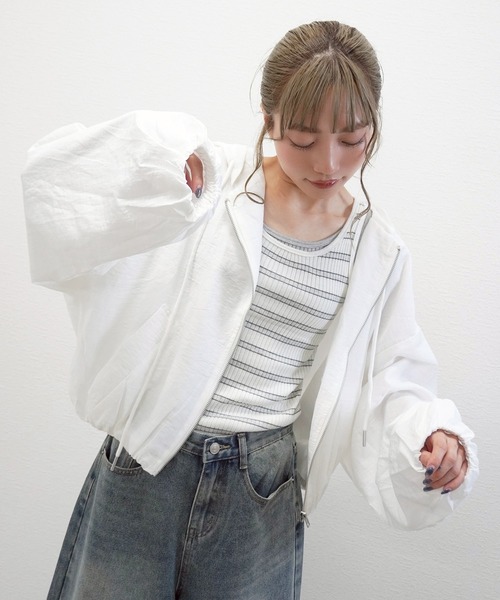 gossara(ゴサラ)の「【着回し力抜群】リブニットタンク(タンクトップ・レディース・その他/オフホワイト/グレー/チャコールグレー・FREE)」の14枚目の写真