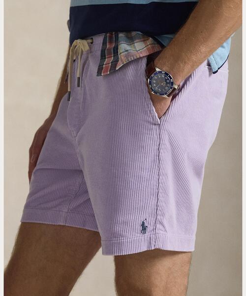 POLO RALPH LAUREN（ポロ ラルフ ローレン）の「6インチ Polo プレップスター コーデュロイ ショートパンツ（その他パンツ・メンズ・パープル・S/M/L）」の4枚目の写真