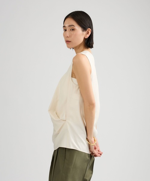 Chaos（カオス）の「Chaos(カオス)/ ソワーブラウス（シャツ/ブラウス・レディース・オフホワイト・FREE）」の3枚目の写真