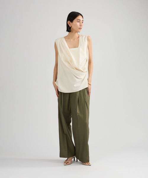 Chaos（カオス）の「Chaos(カオス)/ ソワーブラウス（シャツ/ブラウス・レディース・オフホワイト・FREE）」の6枚目の写真