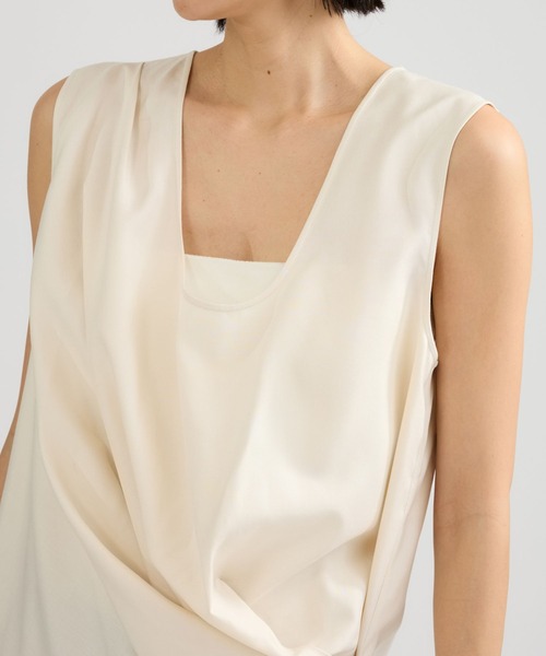 Chaos（カオス）の「Chaos(カオス)/ ソワーブラウス（シャツ/ブラウス・レディース・オフホワイト・FREE）」の9枚目の写真