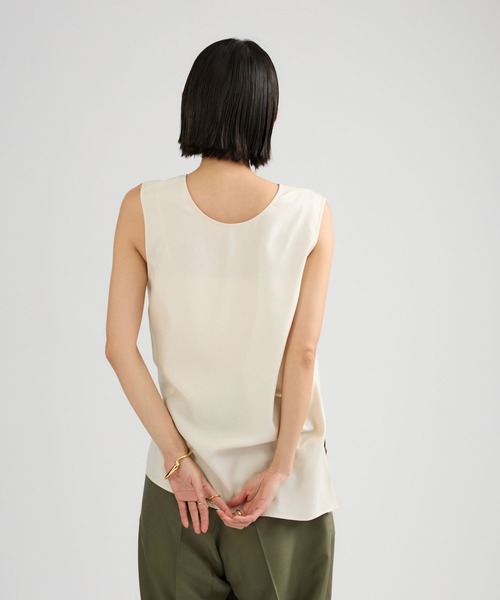 Chaos（カオス）の「Chaos(カオス)/ ソワーブラウス（シャツ/ブラウス・レディース・オフホワイト・FREE）」の4枚目の写真