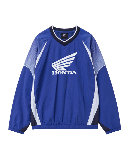 PHYPS MOTORCYCLE(フィップスモーターサイクル)の「Speed Track nylon Long sleeve Blue(Tシャツ/カットソー・レディース・その他・SMALL/MEDIUM/LARGE/X-LARGE)」の1枚目の写真